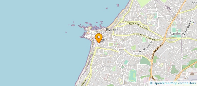 localisation de l'entreprise ESPARTINE à BIARRITZ