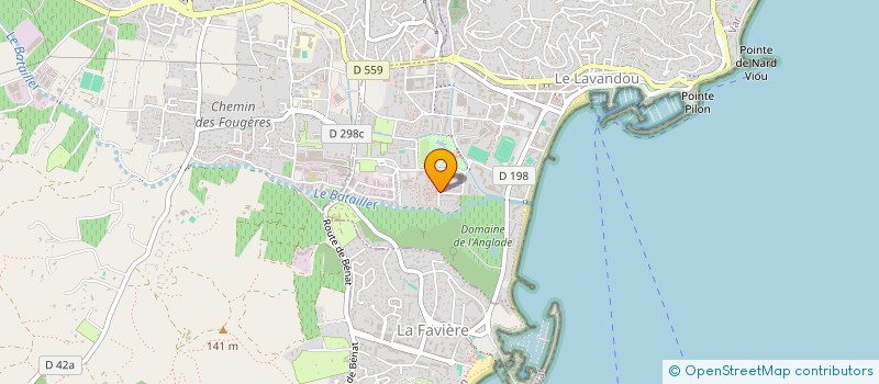 localisation de l'entreprise ESPASS D'O à LE LAVANDOU