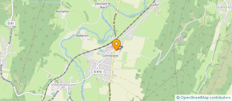 localisation de l'entreprise ESPATHERM à VILLEREVERSURE