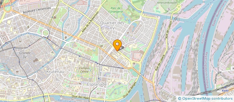 localisation de l'entreprise ESPAYS à STRASBOURG