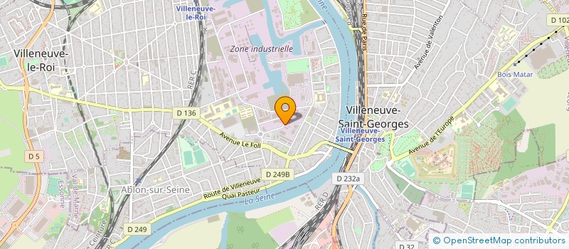 localisation de l'entreprise ESPB à VILLENEUVE-LE-ROI