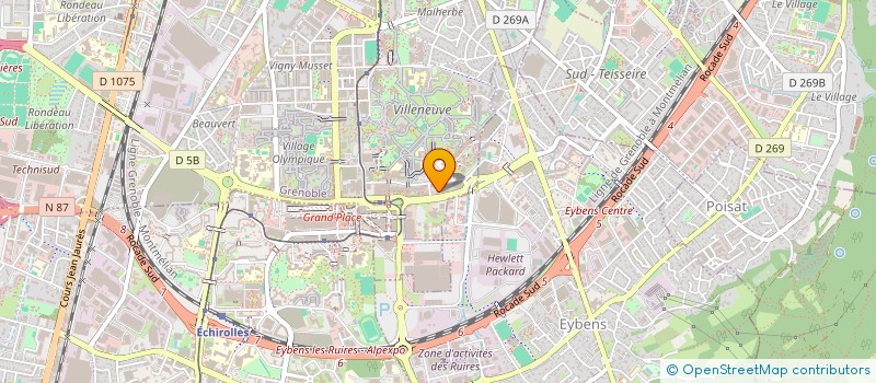 localisation de l'entreprise ESPEC  GRENOBLE