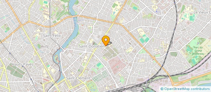 localisation de l'entreprise ESPECES D'ESPACES  NANTES