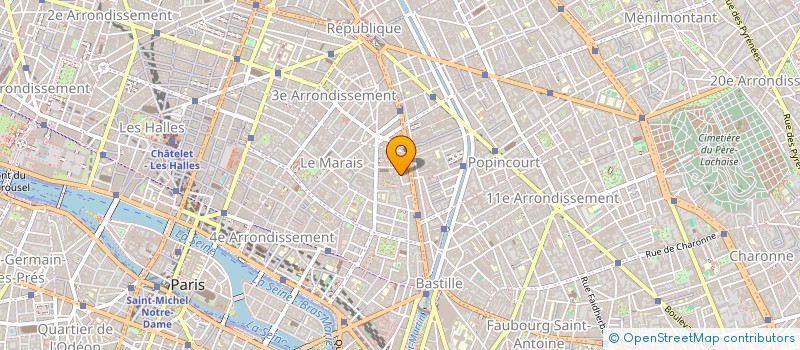 localisation de l'entreprise ESPECES D'ESPACES IMMO  PARIS