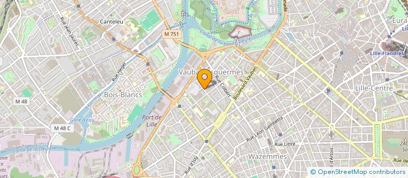 localisation de l'entreprise ESPEME CONSULTING à LILLE