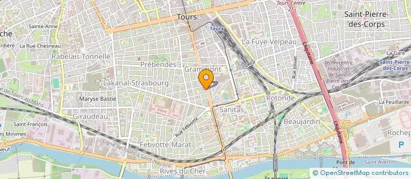 localisation de l'entreprise ESPER ASSURANCES  TOURS