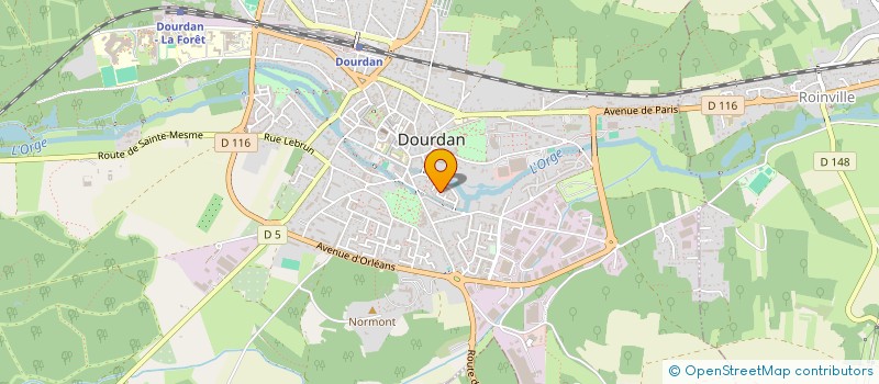 localisation de l'entreprise ESPER DEL COR  DOURDAN