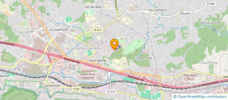 localisation de l'entreprise ESPER HOLDING à MARSEILLE