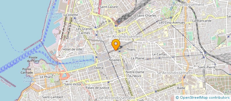 localisation de l'entreprise ESPER PRO  MARSEILLE
