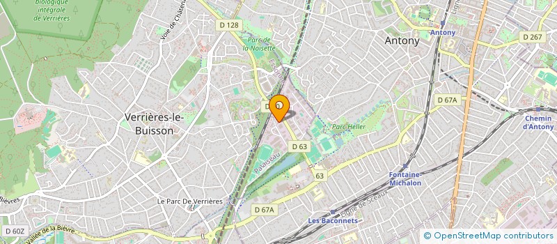localisation de l'entreprise ESPERA à VERRIERES-LE-BUISSON