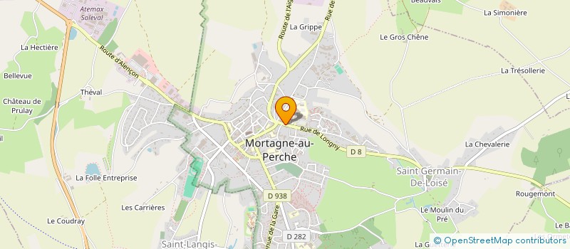localisation de l'entreprise ESPERANCA CAPOEIRA à MORTAGNE-AU-PERCHE