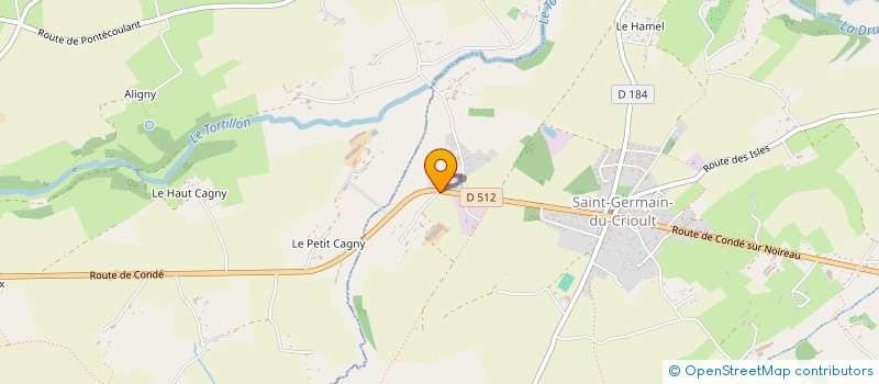 localisation de l'entreprise ESPERANCE à CONDE-EN-NORMANDIE