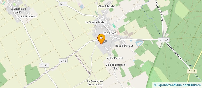 localisation de l'entreprise ESPERANCE  MASLIVES