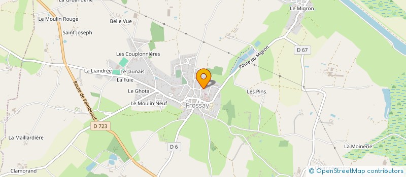 localisation de l'entreprise ESPERANCE  CHAUMES-EN-RETZ