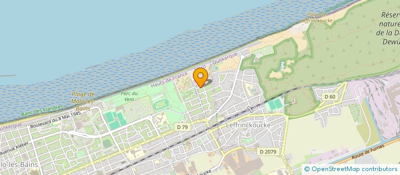 localisation de l'entreprise ESPERANCE à DUNKERQUE