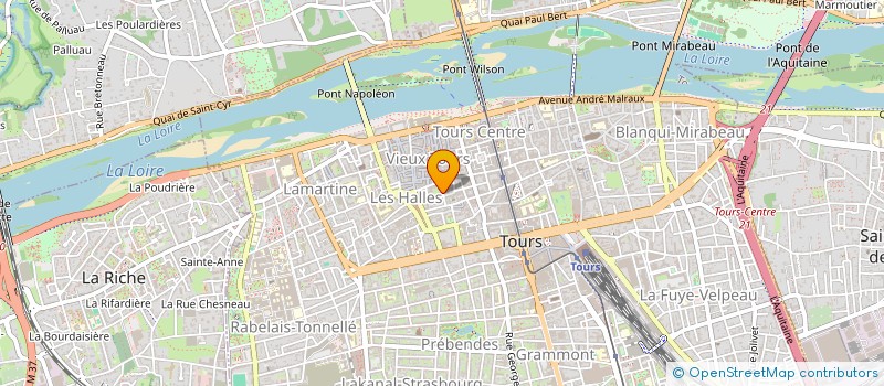 localisation de l'entreprise ESPERANCE BANLIEUES TOURS à TOURS