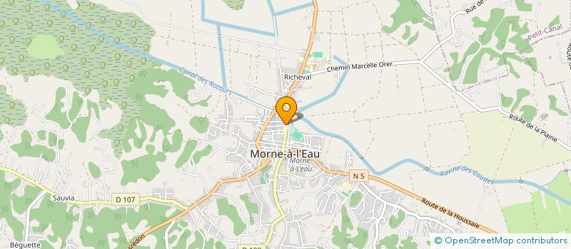 localisation de l'entreprise ESPERANCE CENTER à MORNE-A-L'EAU