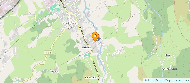 localisation de l'entreprise ESPERANCE DE ST PAUL EN JAREZ  SAINT-PAUL-EN-JAREZ