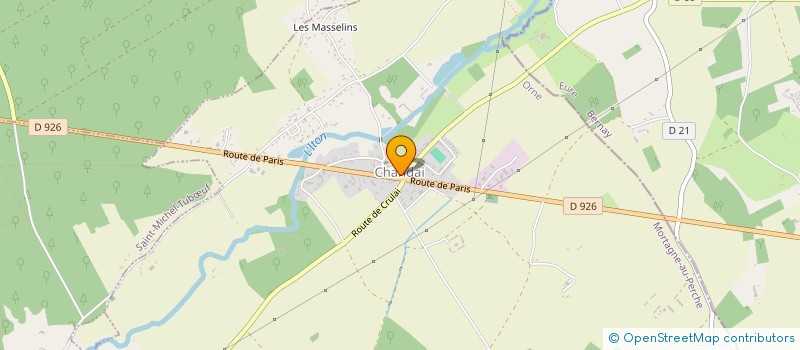 localisation de l'entreprise ESPERANCE DE ST SYMPHORIEN DES BRUYERES à SAINT-SYMPHORIEN-DES-BRUYERES