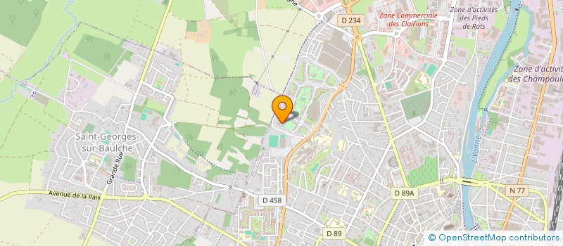 localisation de l'entreprise ESPERANCE DES HAUTS D AUXERRE à AUXERRE