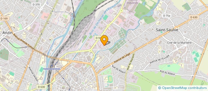 localisation de l'entreprise ESPERANCE DISTRIBUTION à VALENCIENNES