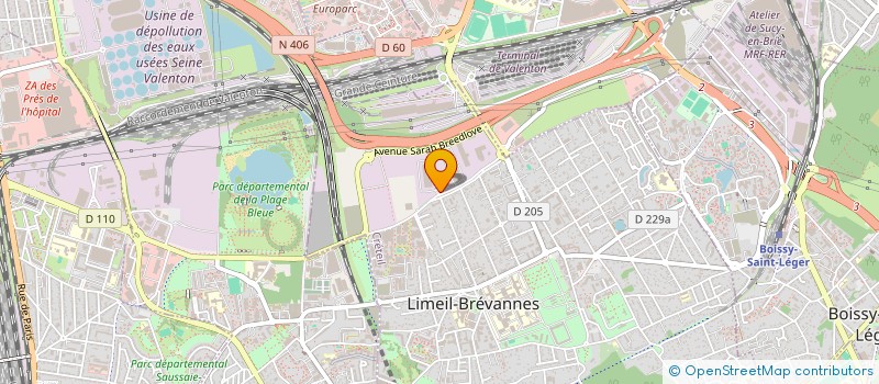 localisation de l'entreprise ESPERANCE DU BEARN  LIMEIL-BREVANNES