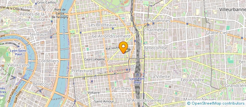 localisation de l'entreprise ESPERANCE FREDDY DIFFUSION SARL à LYON