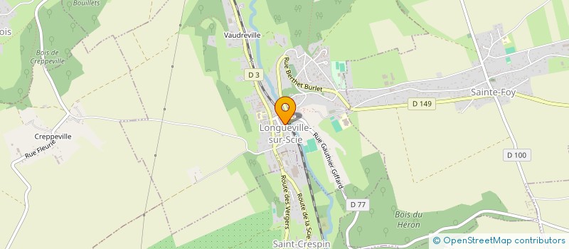 localisation de l'entreprise ESPERANCE GYMNIQUE LONGUEVILLAISE  LONGUEVILLE-SUR-SCIE