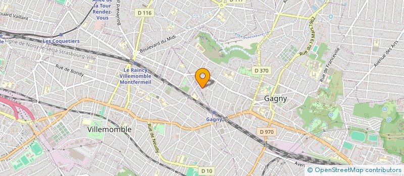 localisation de l'entreprise ESPERANCE PROTECTION SERVICES à GAGNY