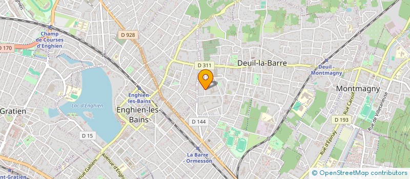 localisation de l'entreprise ESPERANCE SARL  DEUIL LA BARRE