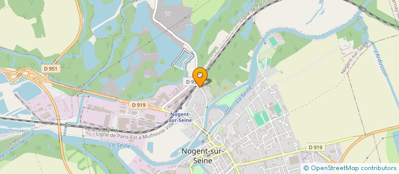 localisation de l'entreprise ESPERANCE SECTION FITNESS à NOGENT-SUR-SEINE