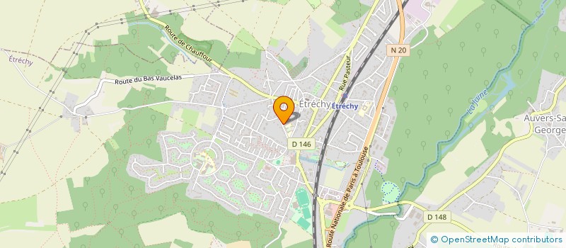 localisation de l'entreprise ESPERANCE SPORTIVE ETRECHY à ETRECHY
