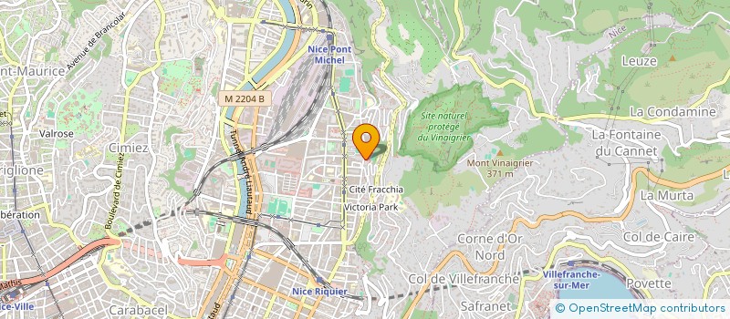 localisation de l'entreprise ESPERANCE SPORTIVE NICE ST ROCH  NICE