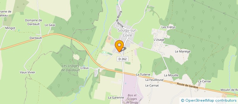 localisation de l'entreprise ESPERANCE ST LEGER à SAINT-LEGER-DES-VIGNES