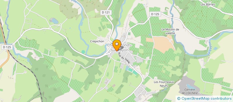 localisation de l'entreprise ESPERANCE TIR ST-LAURENT  MAUGES-SUR-LOIRE