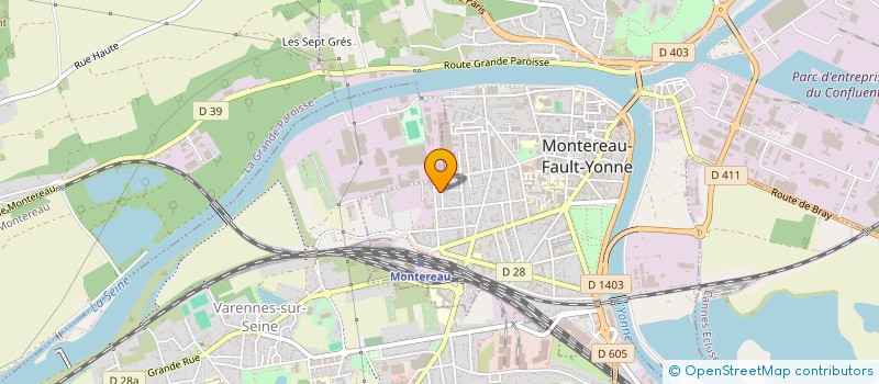 localisation de l'entreprise ESPERANCE VARENNOISE  VARENNES-SUR-SEINE