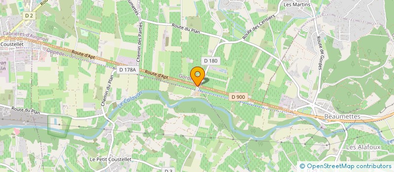 localisation de l'entreprise ESPERANCES ET BIENVEILLANCE  OPPEDE