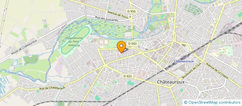 localisation de l'entreprise ESPERANTO-INDRE à CHATEAUROUX