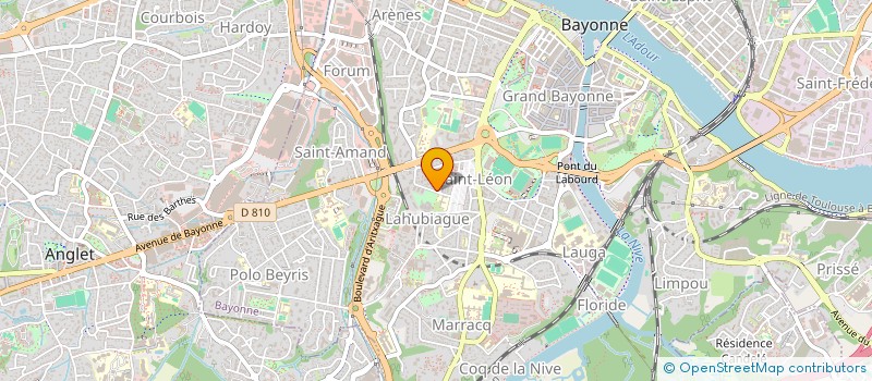 localisation de l'entreprise ESPERANTZA NAUTIKOA à BAYONNE