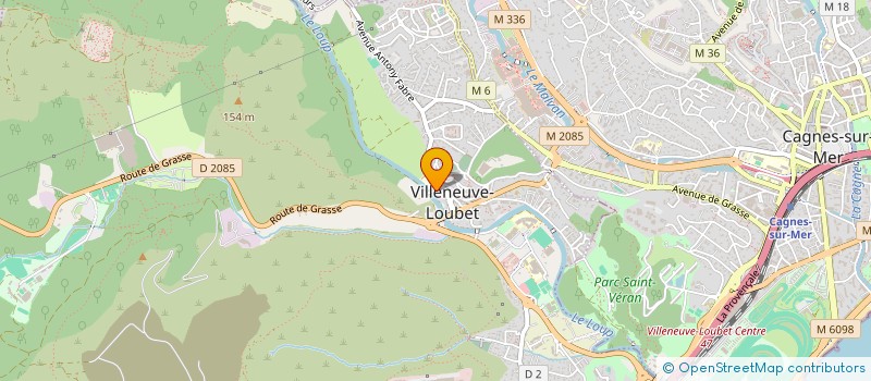 localisation de l'entreprise ESPERANZA à VILLENEUVE-LOUBET