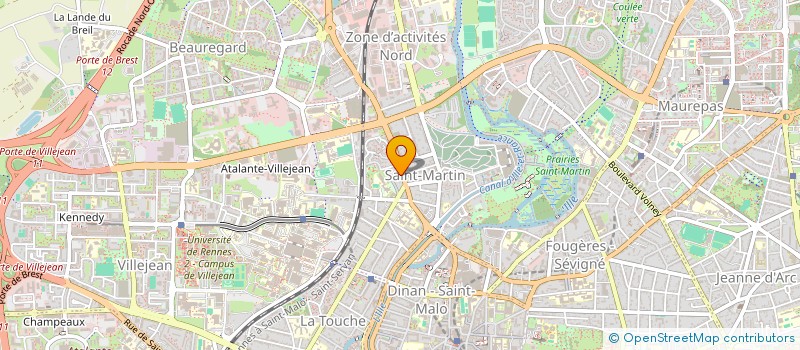 localisation de l'entreprise ESPERANZA à RENNES