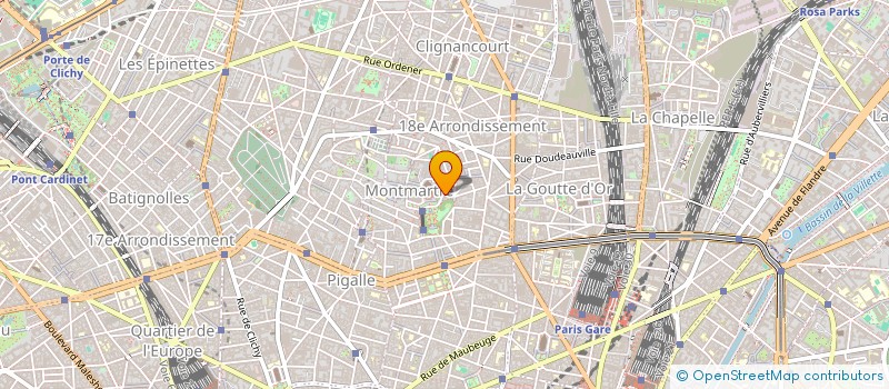 localisation de l'entreprise ESPERANZA  PARIS