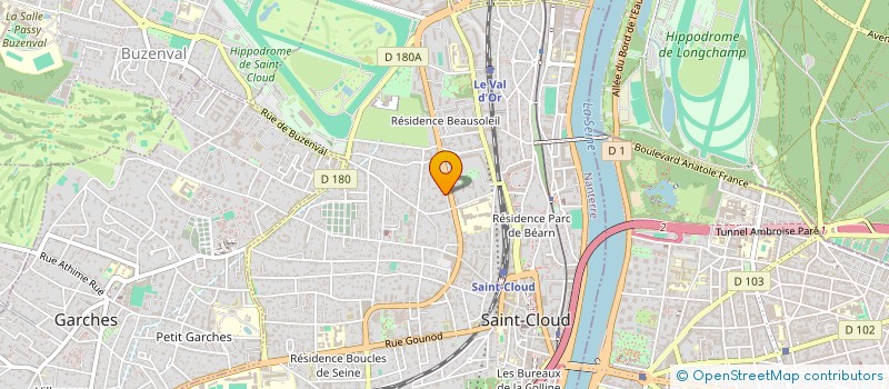 localisation de l'entreprise ESPERANZA à SAINT-CLOUD