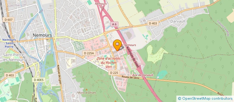 localisation de l'entreprise ESPERANZA SARL à NEMOURS