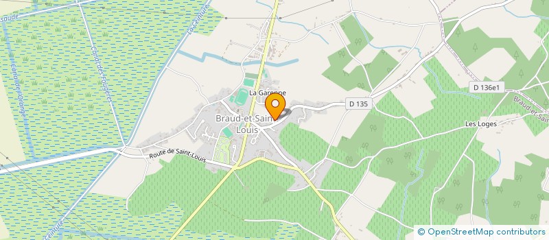 localisation de l'entreprise ESPEREL CUISINE à SAINT-AUBIN-DE-BLAYE