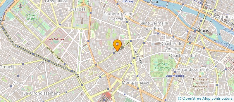 localisation de l'entreprise ESPEREM à PARIS