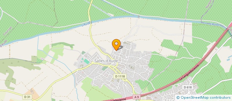 localisation de l'entreprise ESPERENCIA  SALLES-D'AUDE