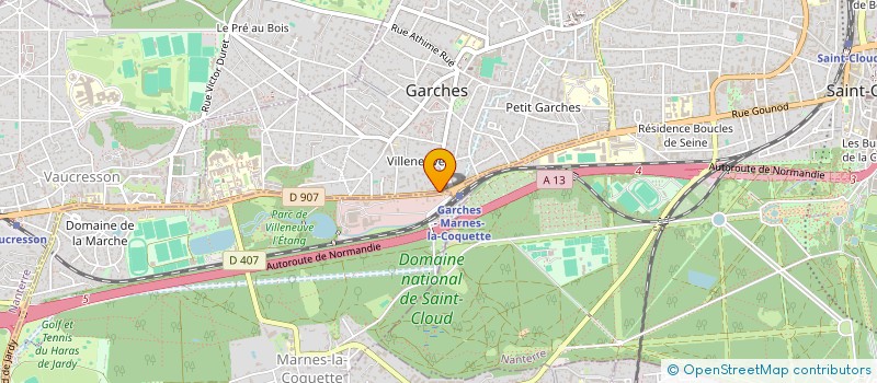 localisation de l'entreprise ESPERENZA à GARCHES