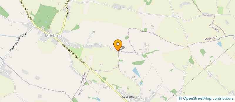 localisation de l'entreprise ESPERIT  MONBRUN