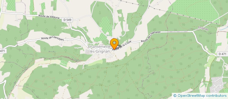 localisation de l'entreprise ESPERIT ESPASA  CHANTEMERLE-LES-GRIGNAN